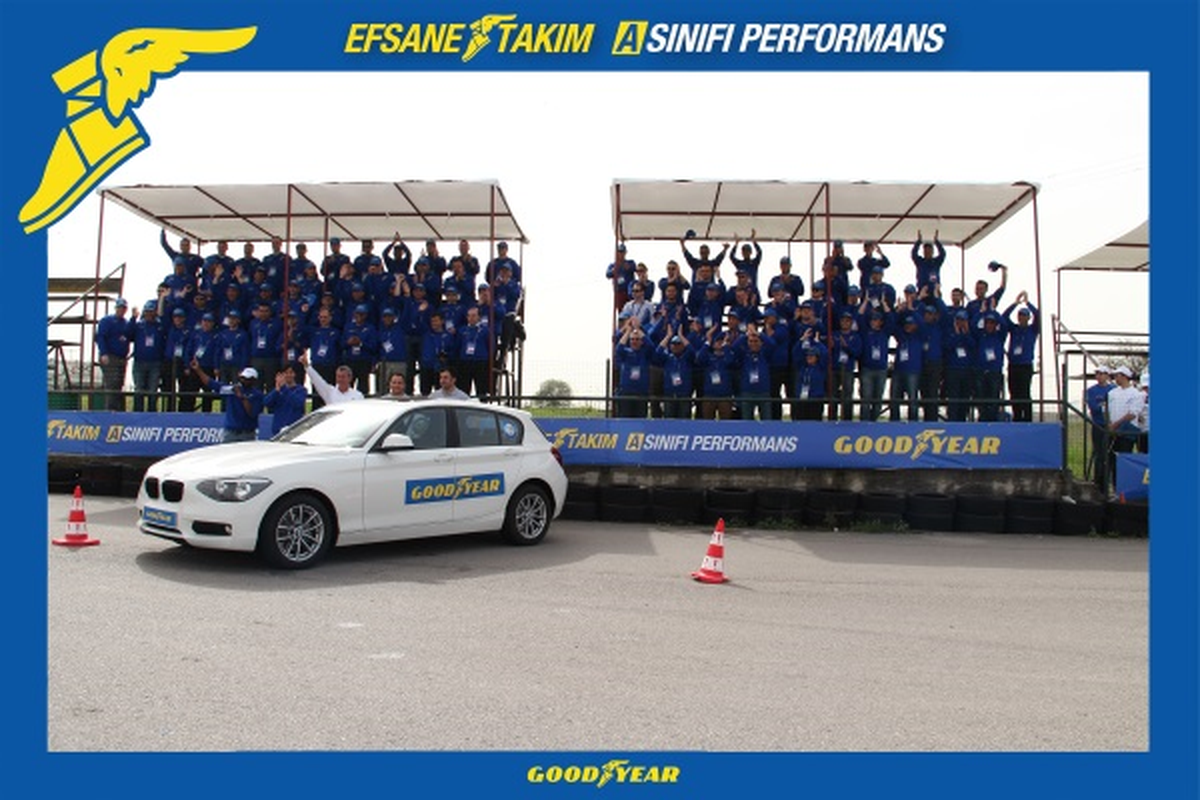 Goodyear, 'EfficientGrip Performance'ını Test Etti