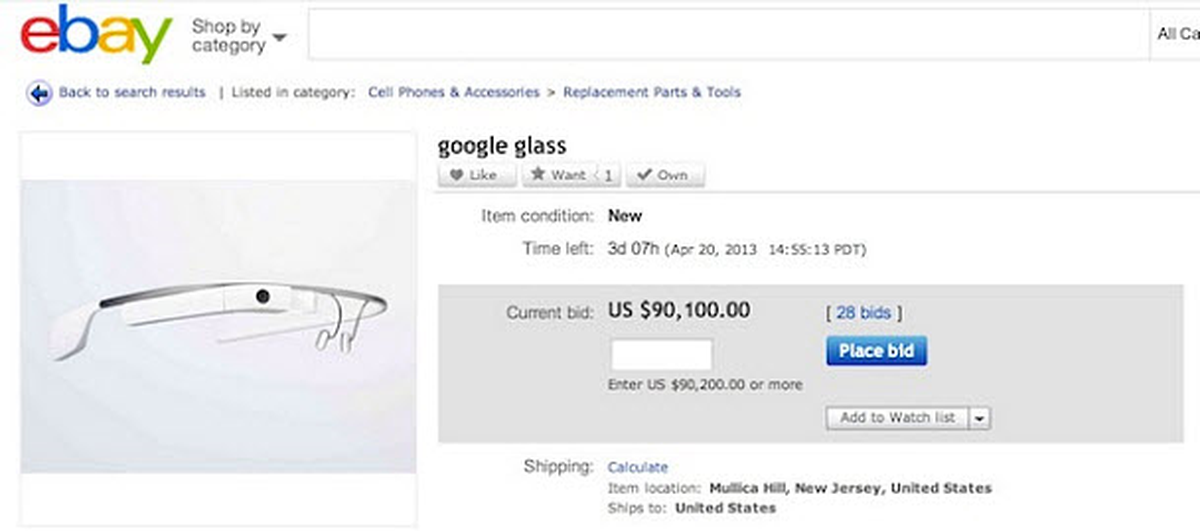 Google Glass internete düştü!