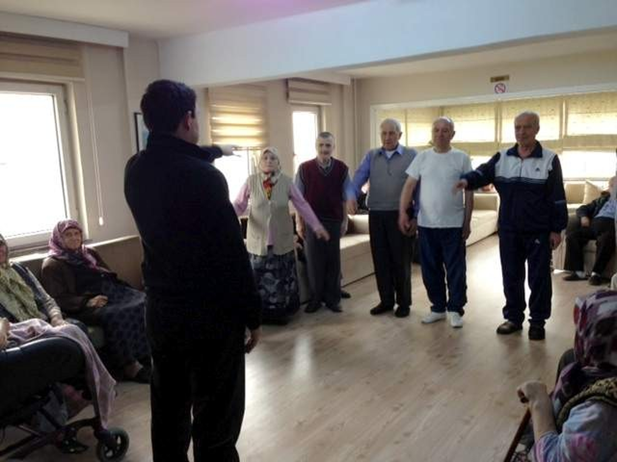 Huzurevi Sakinlerinin Spor Keyfi