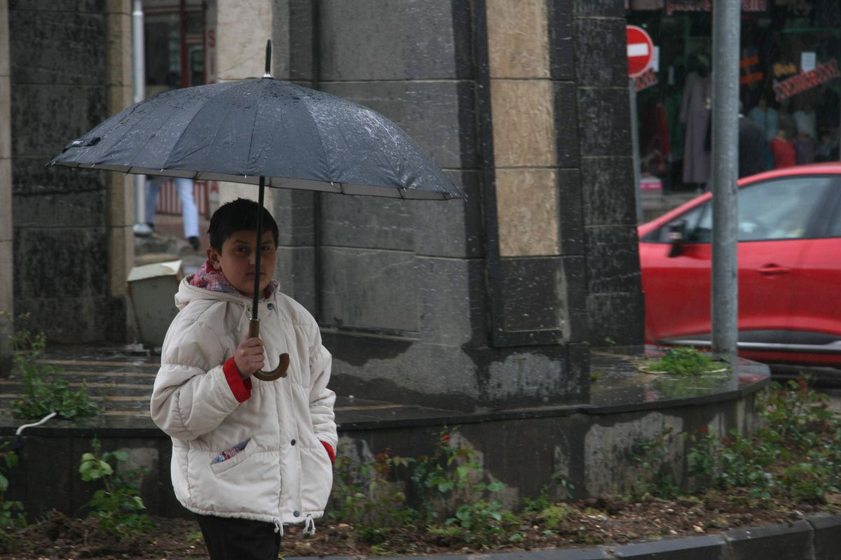 Kilis\'te Yağmur Etkili Oluyor