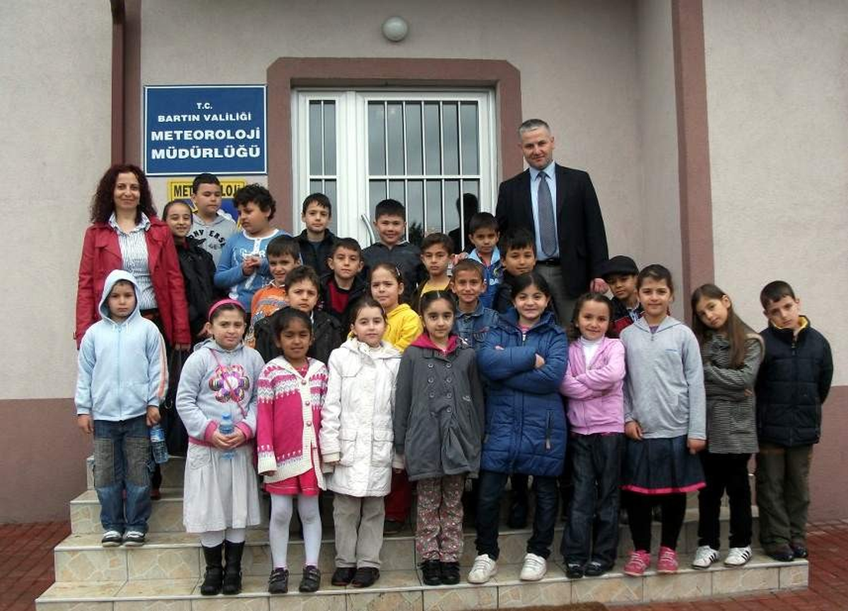 Öğrenciler, Hava Durumunu Yerinde Öğrendiler