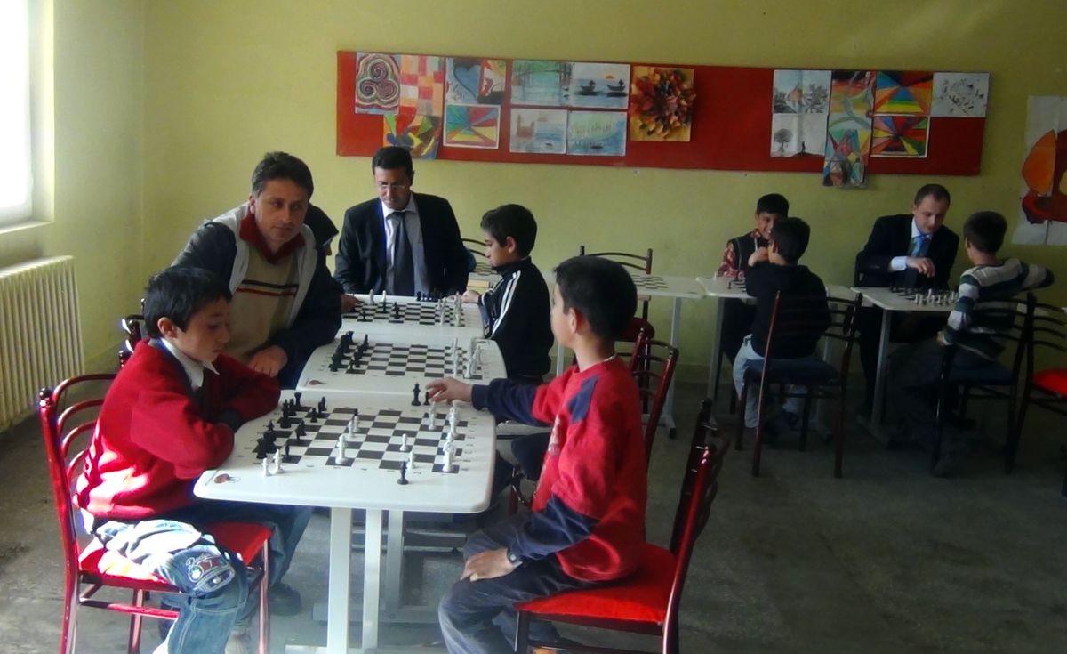 Ovacık\'ta Satranç Turnuvası