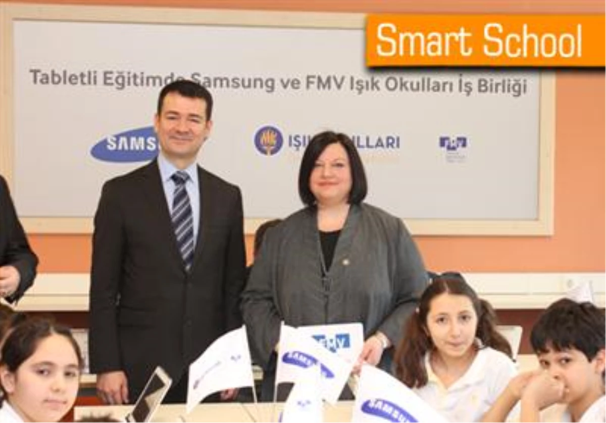 Samsung School, Türkiye\'de İlk Kez Fmv Işık Okulları\'nda