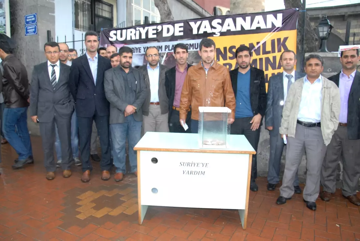 Siverek Suriye Yardım Platformu\'ndan Suriyelilere Yeni Bir Yardım Kampanyası