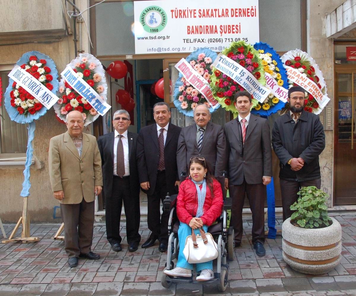 Türkiye Sakatlar Derneği Bandırma Şubesi Açıldı