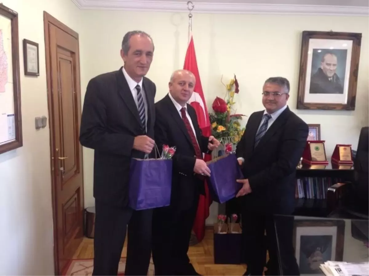 Yazıcıoğlu ve Yılmaz\'dan Müftü Erkan\'a Ziyaret