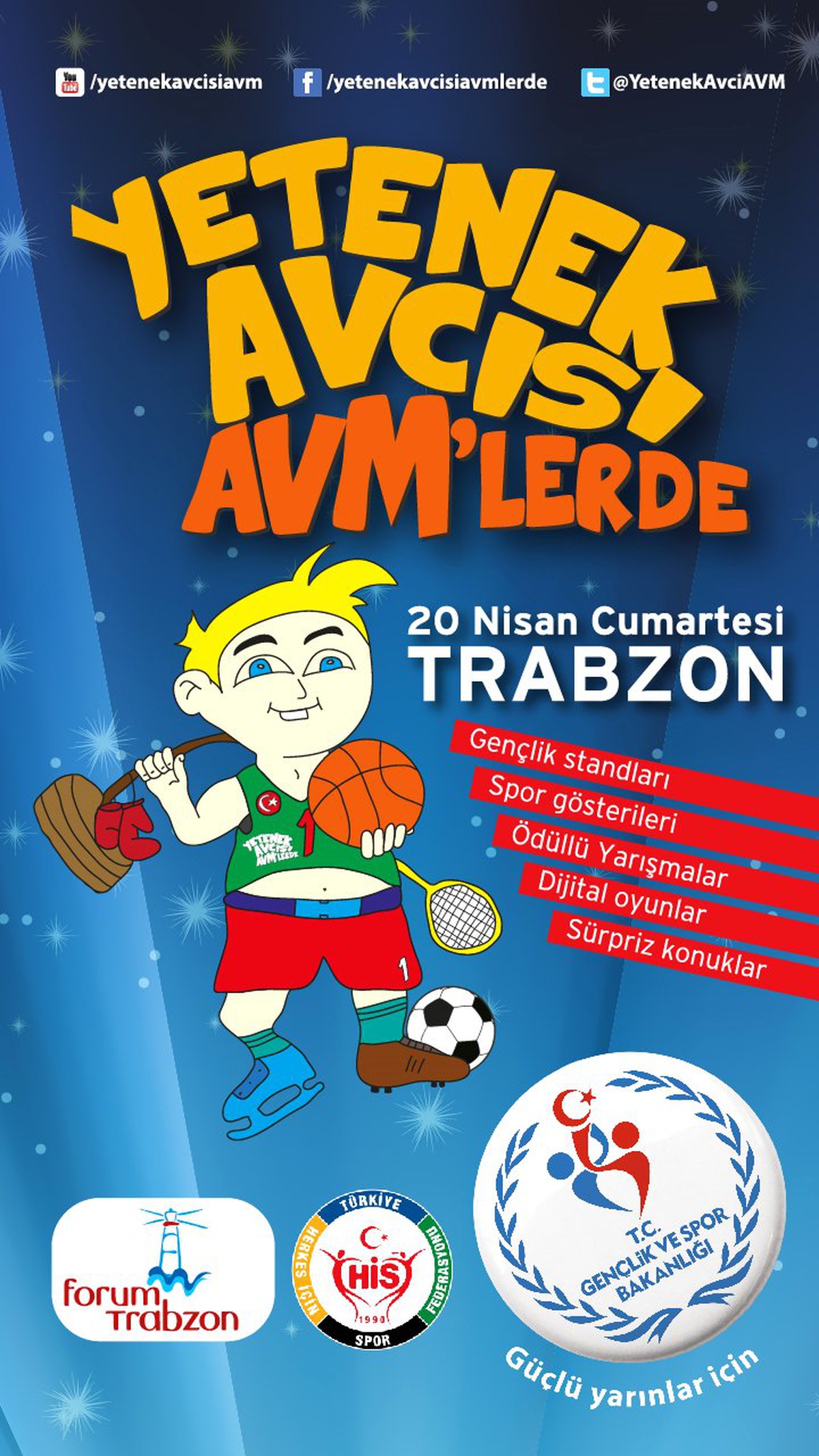 "Yetenek Avcısı Avm\'lerde" İkinci Turunda Forum Trabzon \'Da