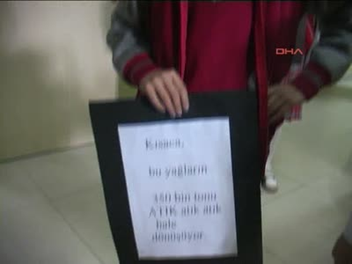 Ortaokul Öğrencilerinden Atık Yağ Toplama Kampanyası