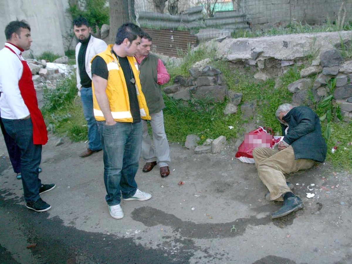 Alkollü Vatandaş Zor İkna Edildi