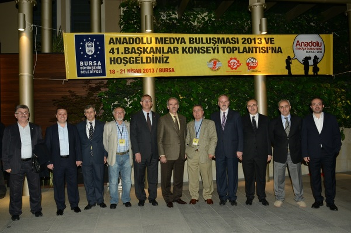 Anadolu Medyası Bursa\'da Buluştu