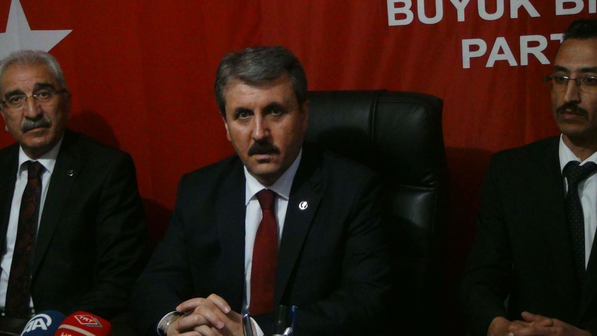 Destici, Türk Ocakları Genel Başkanı Öz\'ü Kabul Etti