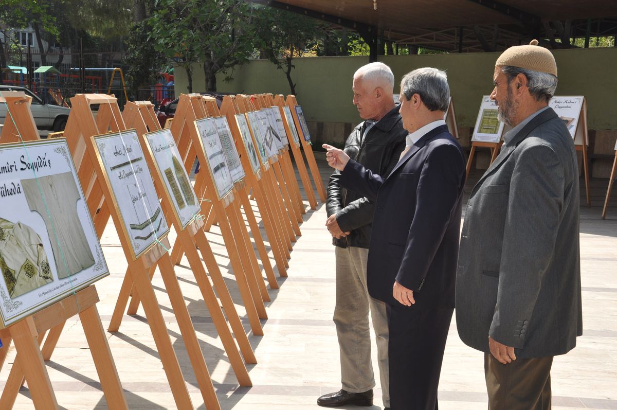 Kutsal Emanetler Soma\'da Sergilendi
