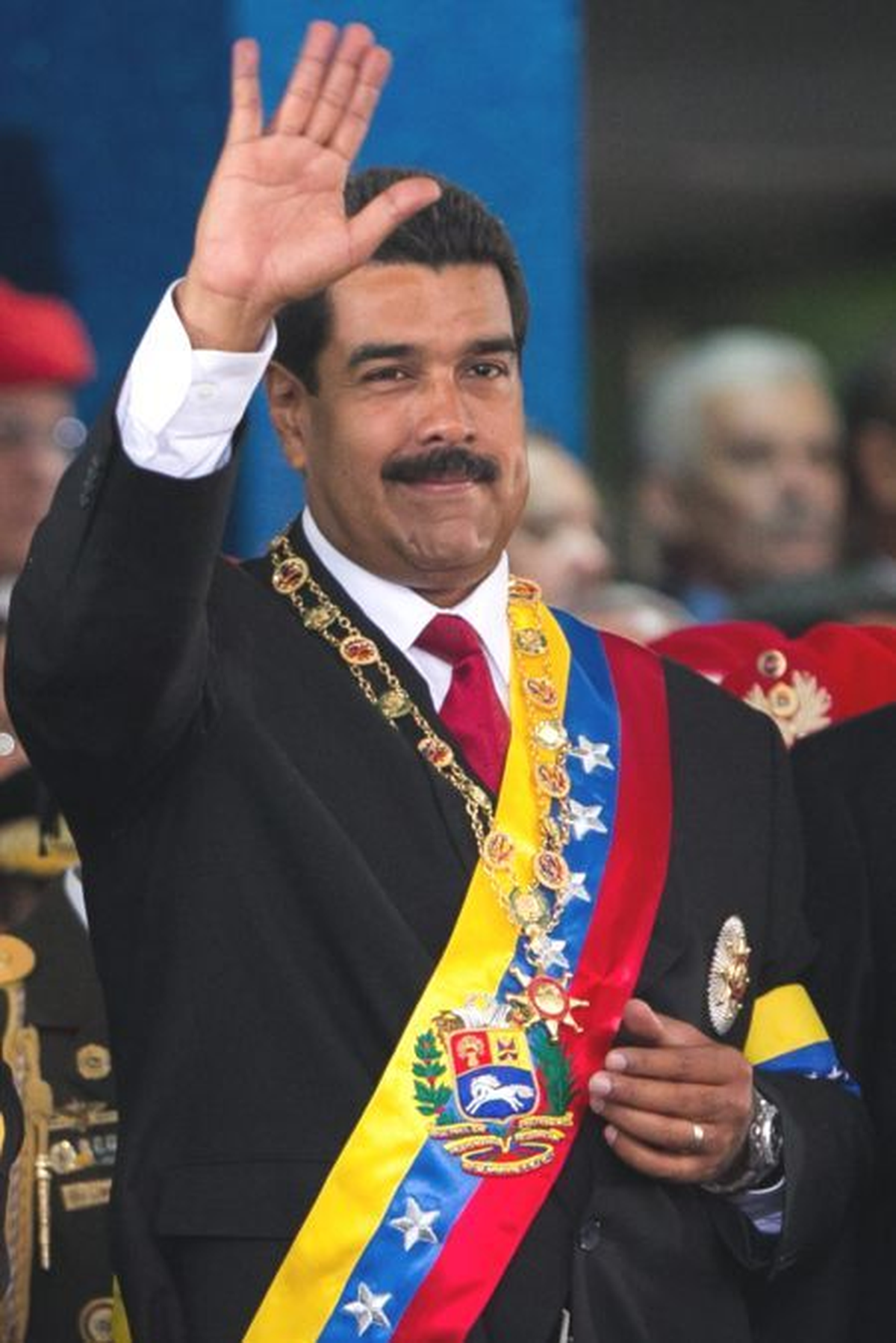 Maduro\'nun Yemin Töreninde Olay