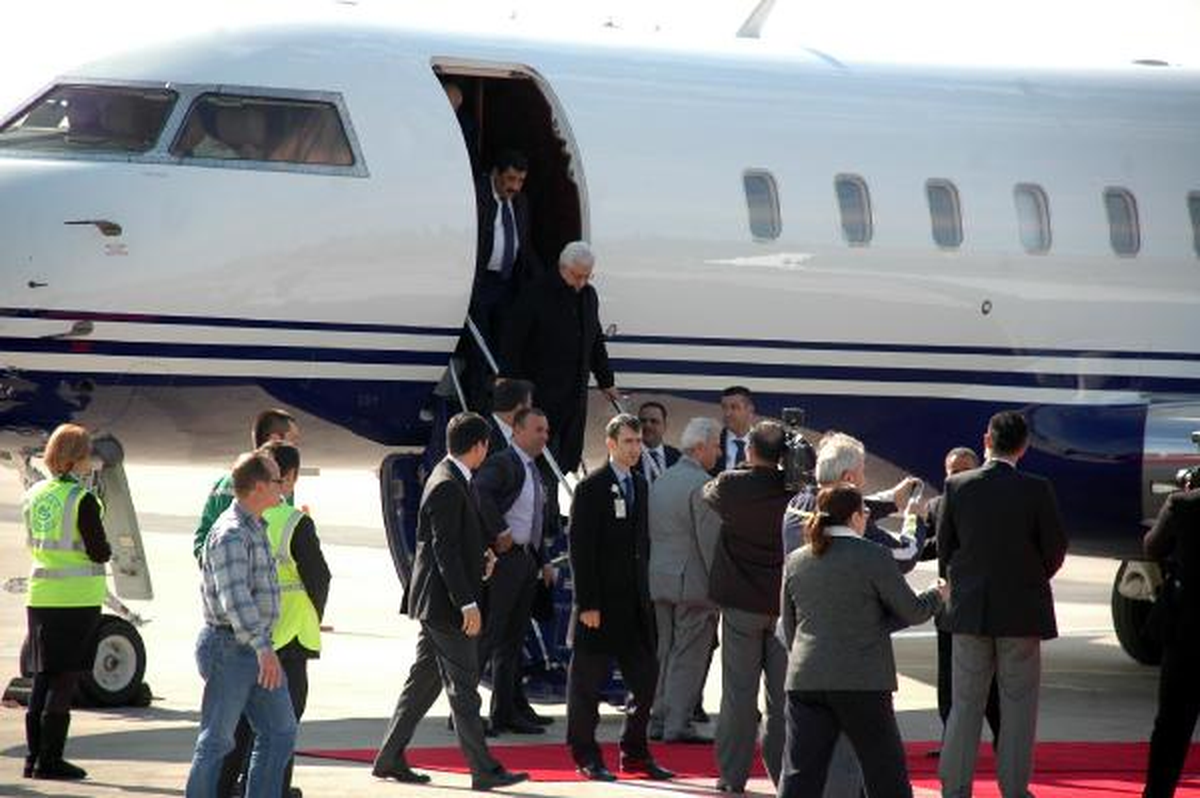 Mahmud Abbas İstanbul\'da