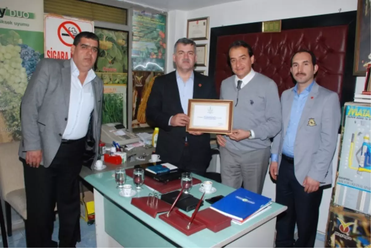 TÜMSİAD Osmaniye Şubesi\'nden Üye Ziyaretleri