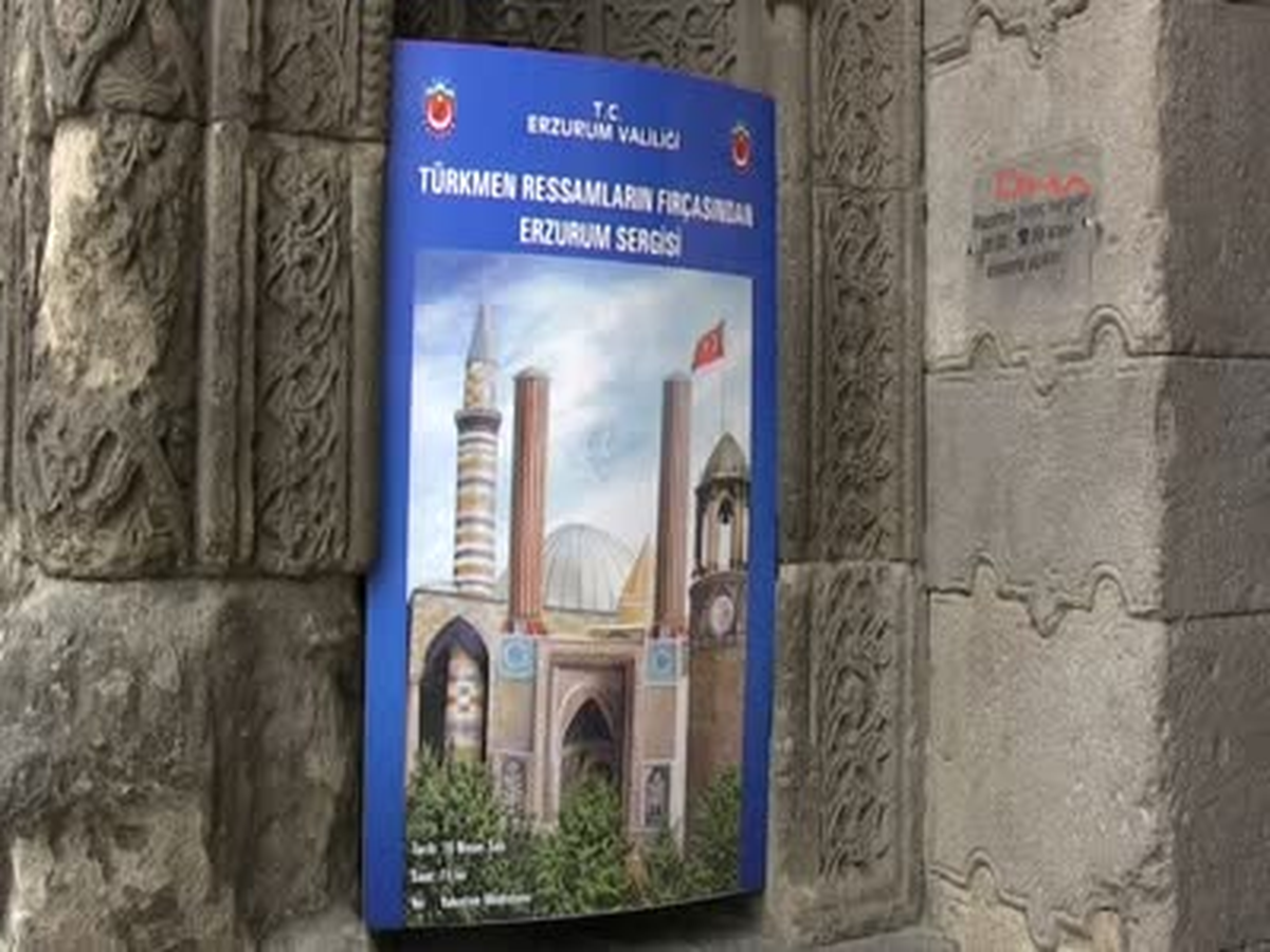 Erzurum Türkmen Ressamlar Erzurum\'u Çizdi Türkmen Ressamlar Erzurum\'u Çizdi