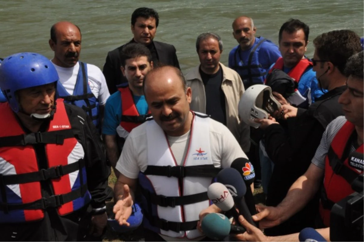 10 Yıl Aradan Sonra Botan Çayında Rafting Heyecanı