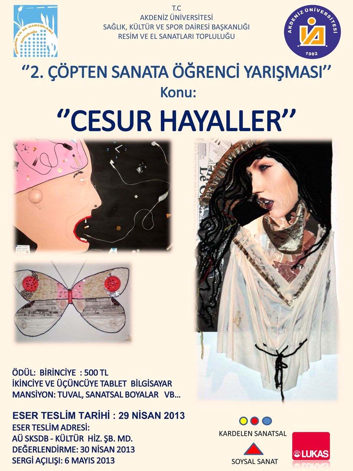 "2. Çöpten Sanata Öğrenci Yarışması", Katılımcıları Bekliyor