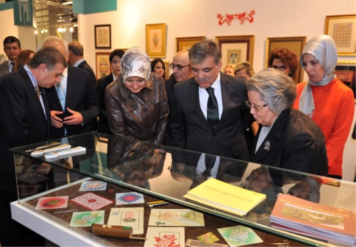 Abdullah Gül, All Arts Istanbul\'u Ziyaret Etti