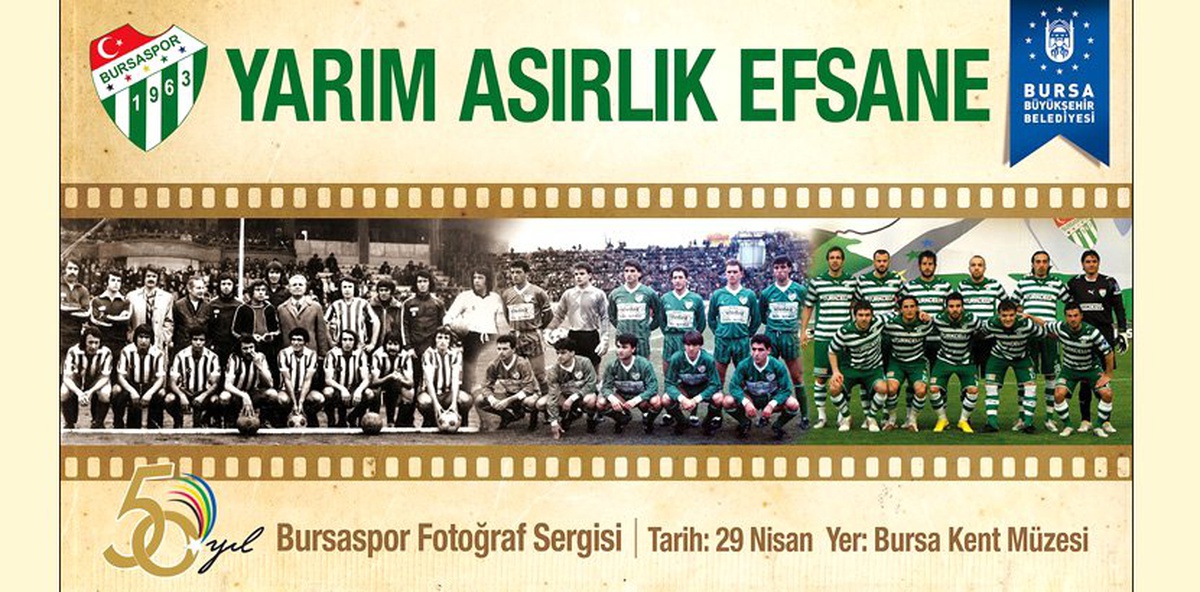 Bursaspor\'dan 50. Yıla Özel Fotoğraf Sergisi