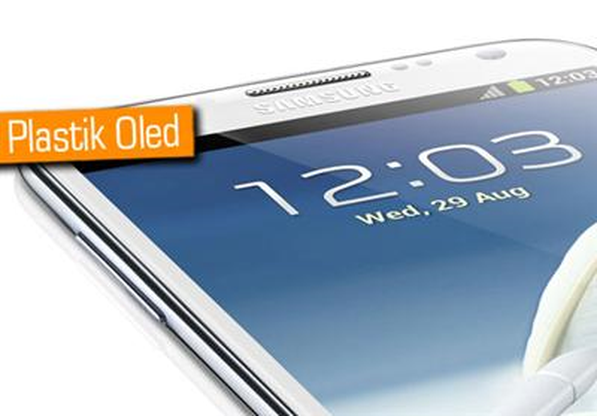 Galaxy Note 3, İlk Plastik Oled Ekranı mı Kullanacak?