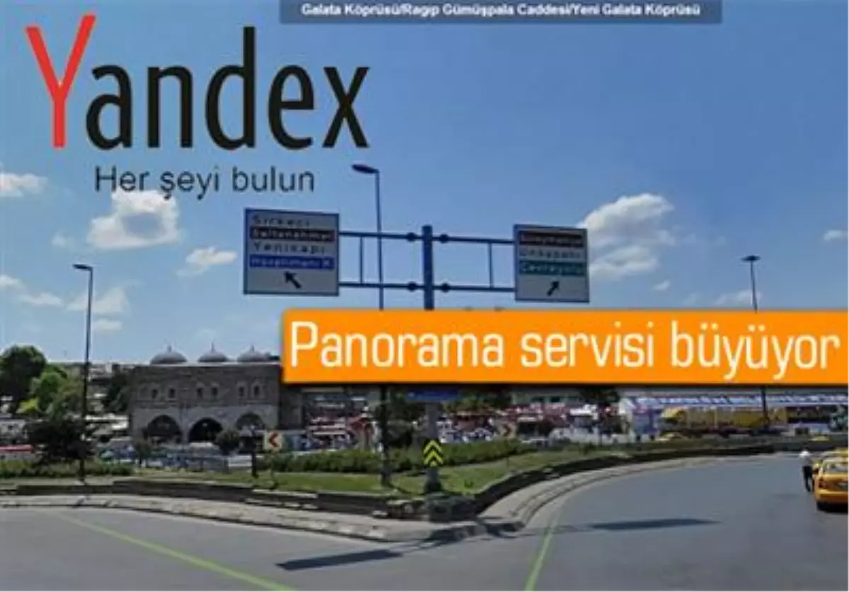 Yandex Panorama Servisine 5 Yeni Şehir Ekleniyor