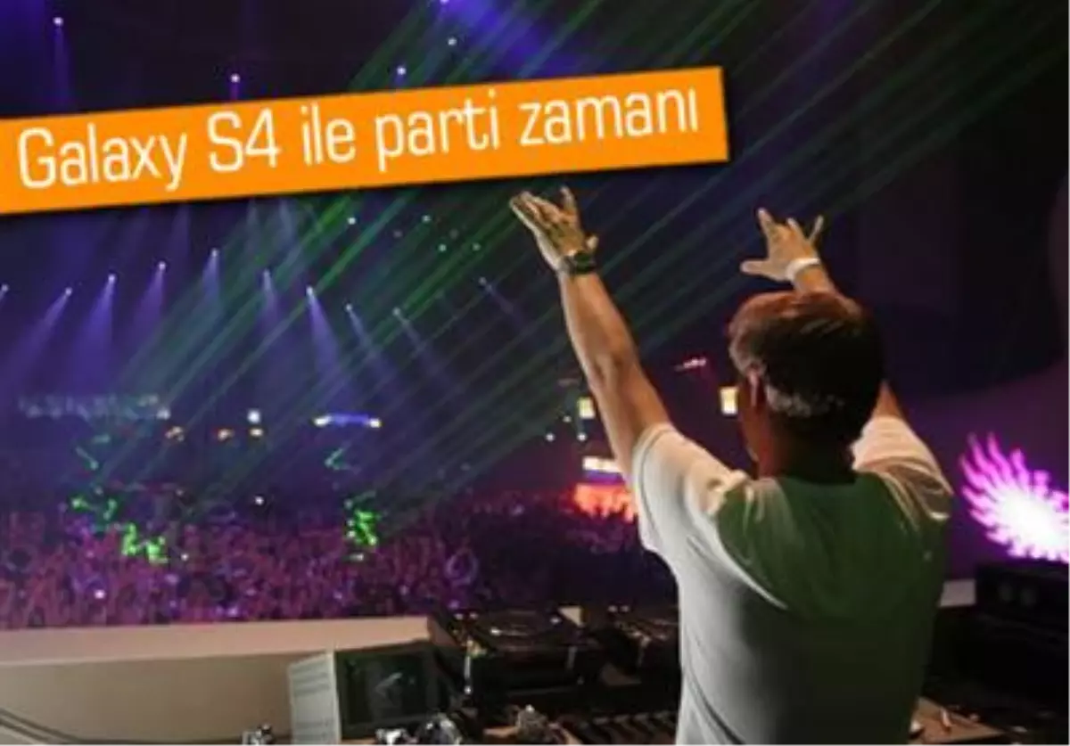 Dj Armin Van Buuren, Samsung Galaxy S4 İçin İstanbul\'da