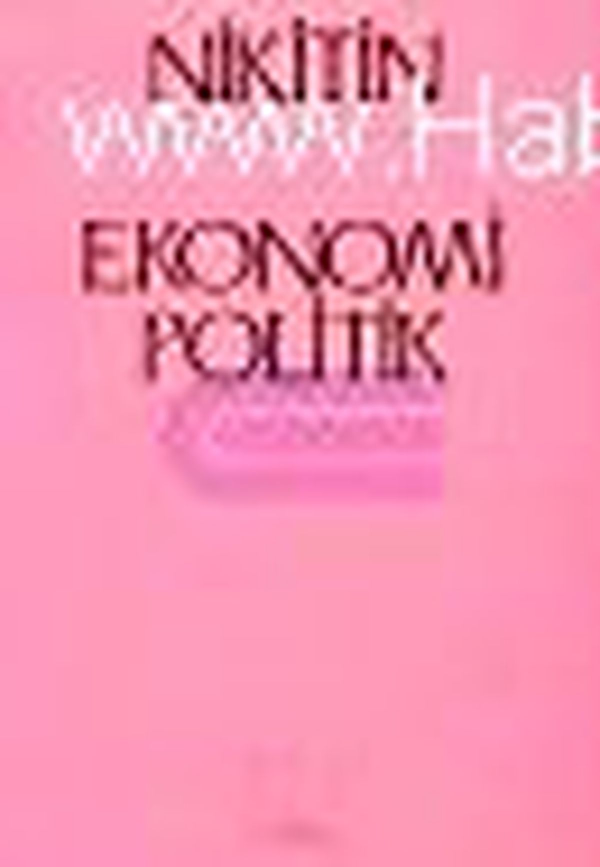 Ekonomi Politik Kitabı