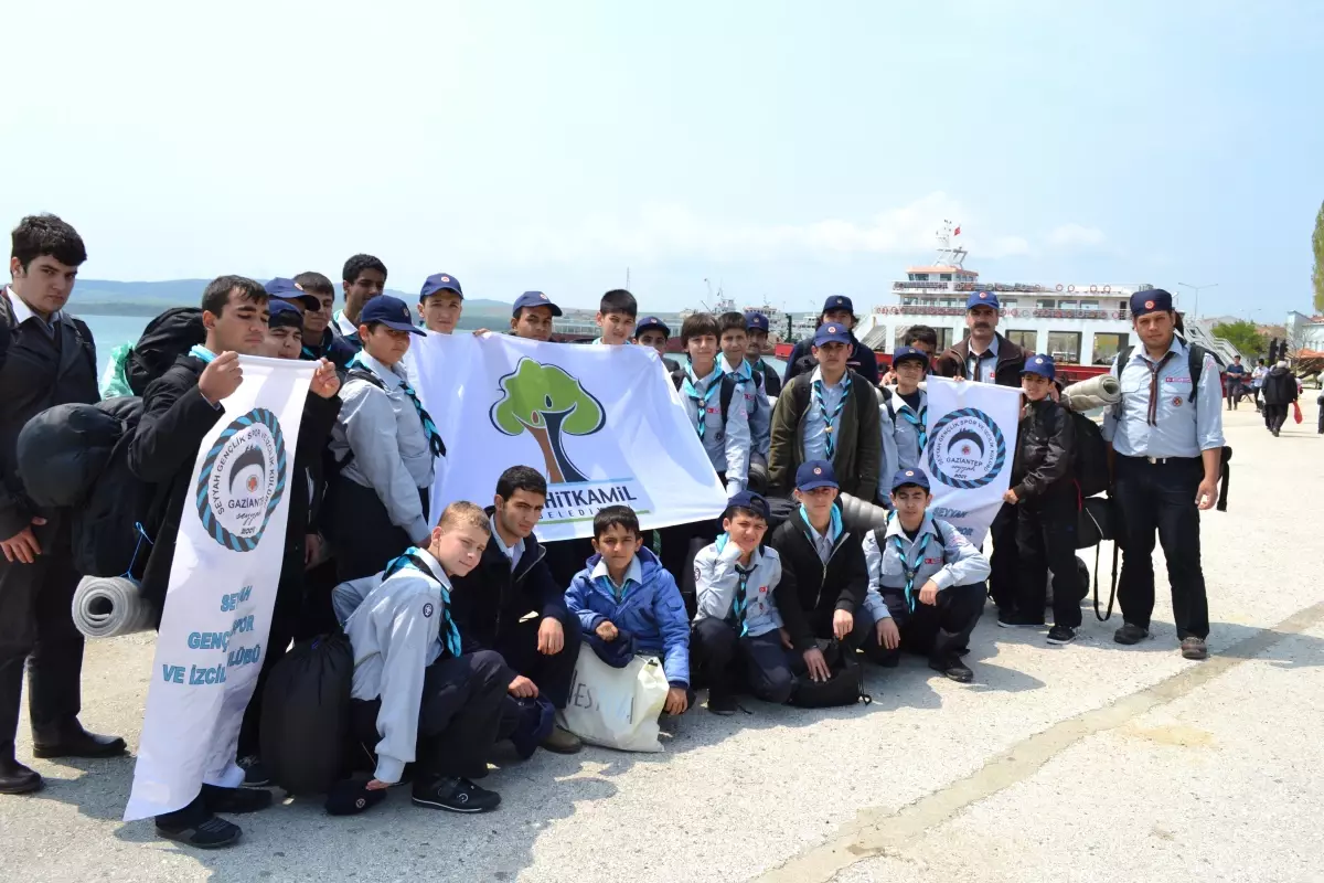 Gaziantep İzcilileri 57. Alay Yürüyüşü İçin Gelibolu\'ya Geldi