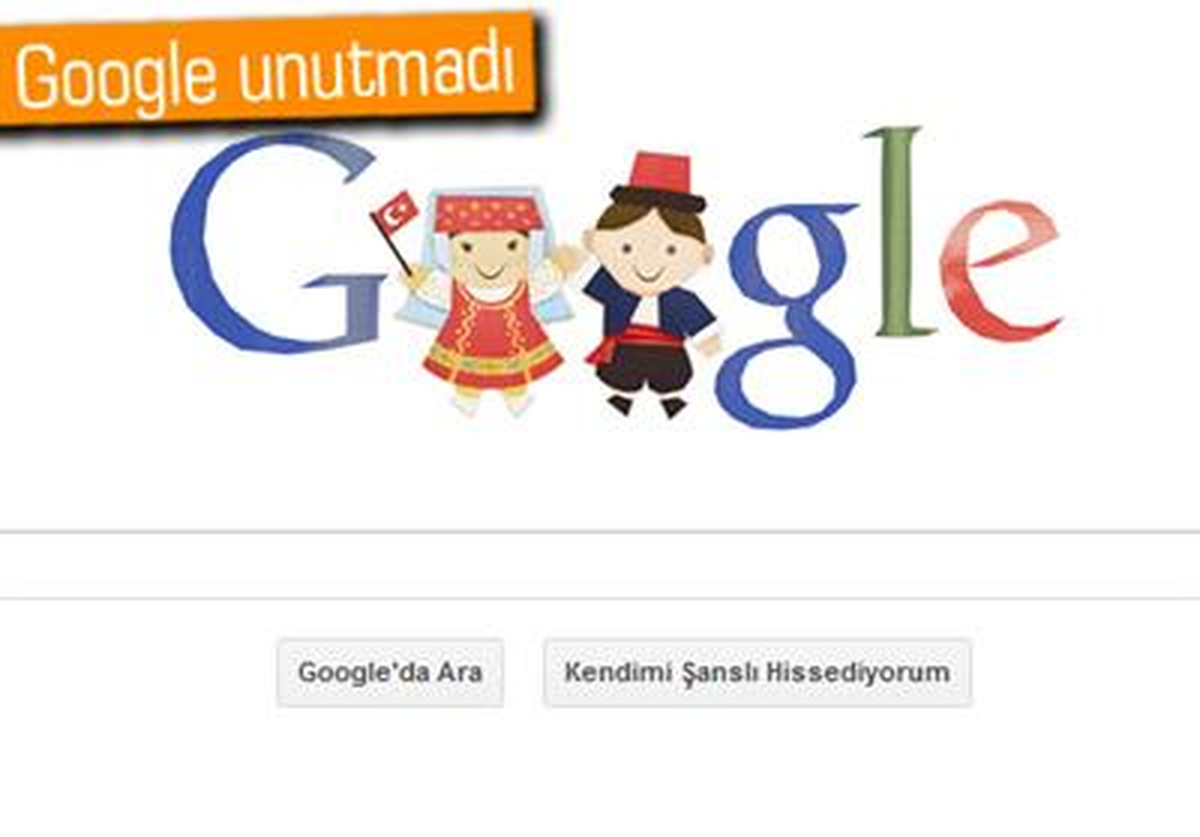 Google\'dan 23 Nisan Doodle\'ı