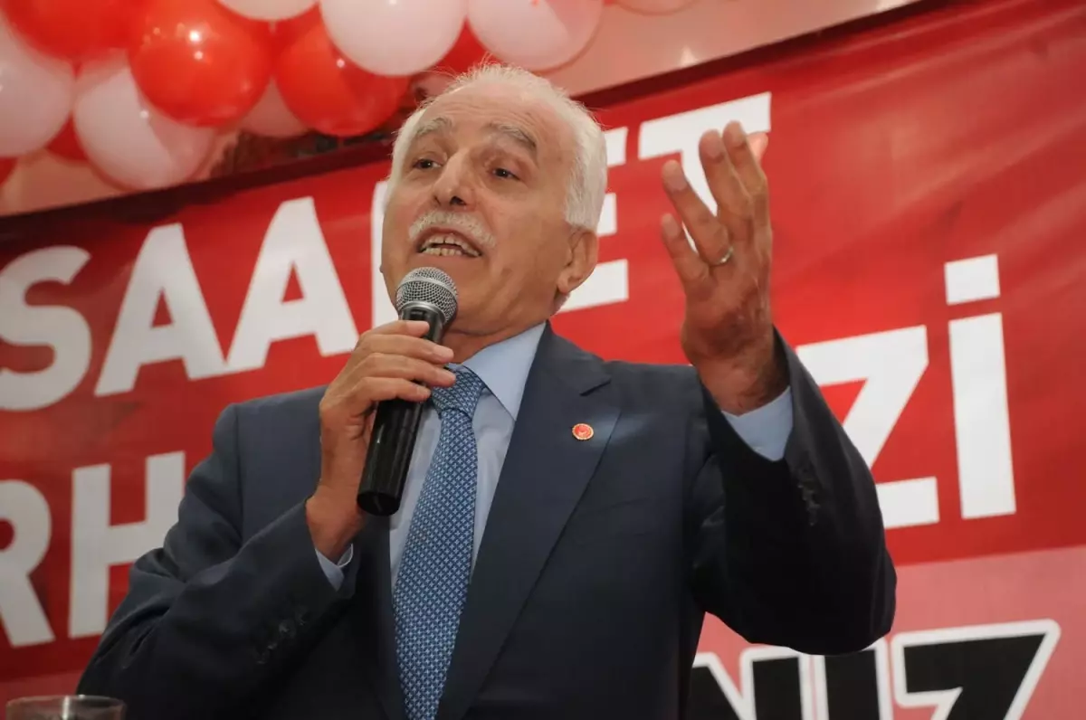 Saadet Partisi Genel Başkanı Kamalak Açıklaması