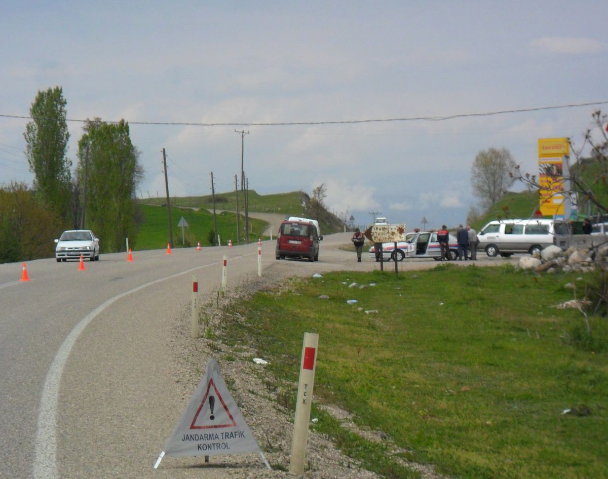 Vezirköprü Jandarma Trafikten Denetim