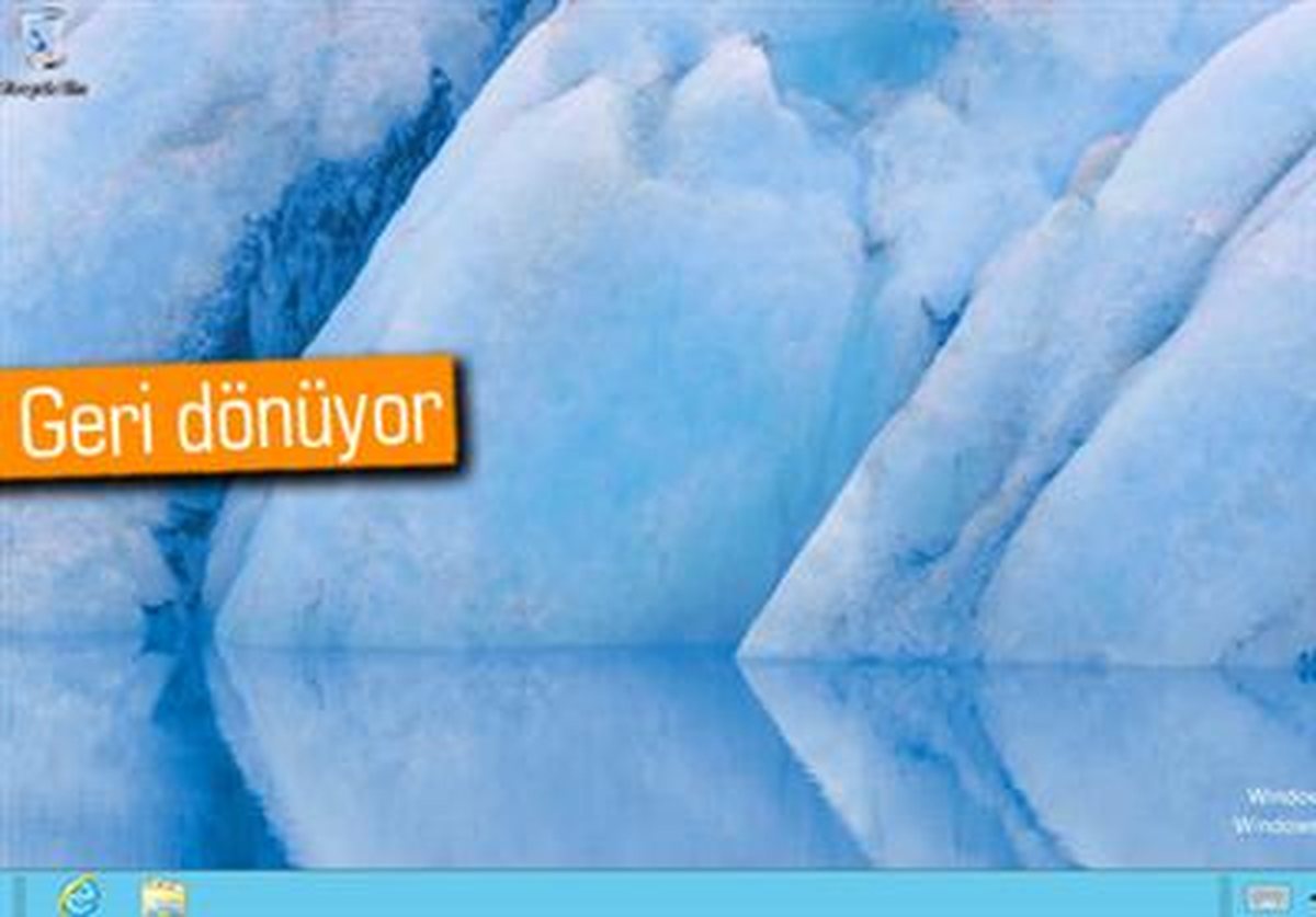 Windows 8.1 ile Birlikte Başlat Butonu Geri Geliyor