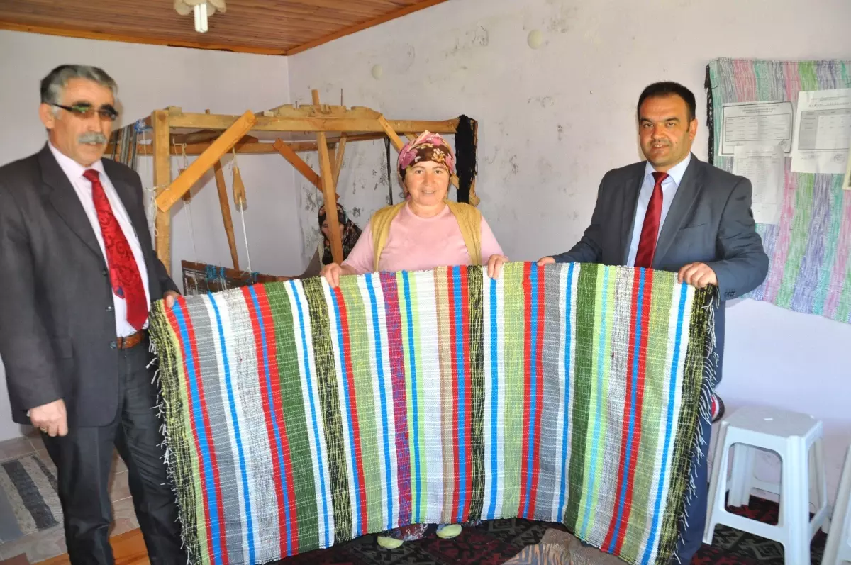 Alaçam\'da \'Çul Dokumacılığı\' Yaşatılmaya Çalışılıyor