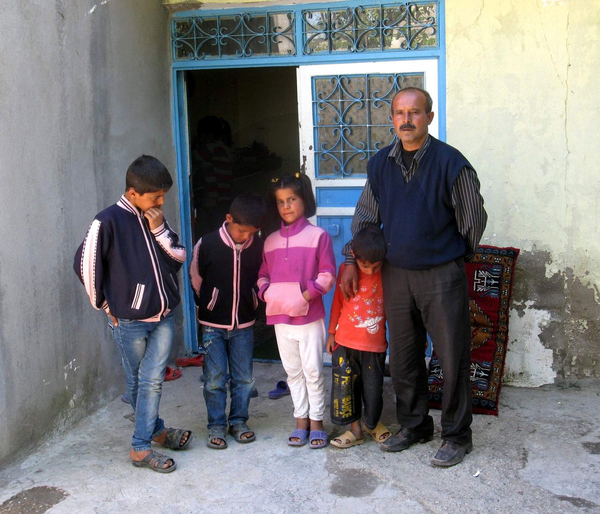 Araban İlçesine Sığınan 8 Kişilik Suriyeli Aile Yardım Bekliyor