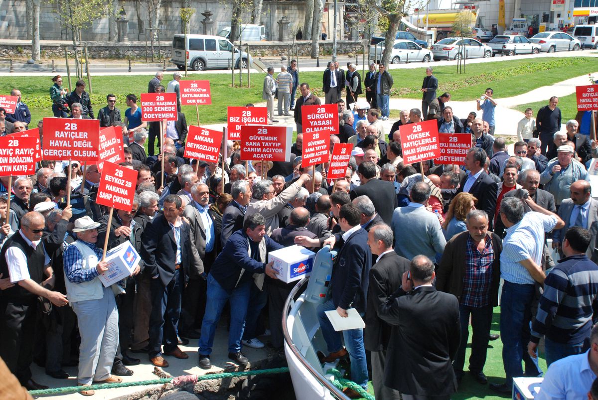 Beykozlular 2b Eylemi İçin Gemilerle Yola Çıktı