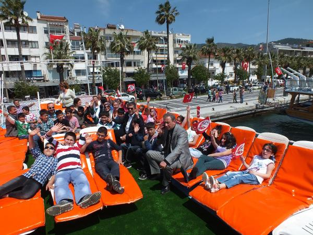 Diyarbakırlı Çocuklardan Marmaris\'e Bayram Gezisi