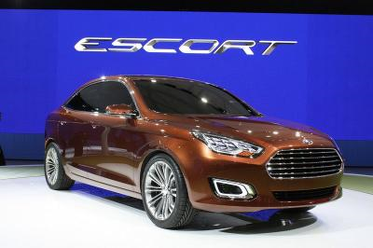 Ford Escort Concept Shangay\'da Görücüye Çıktı