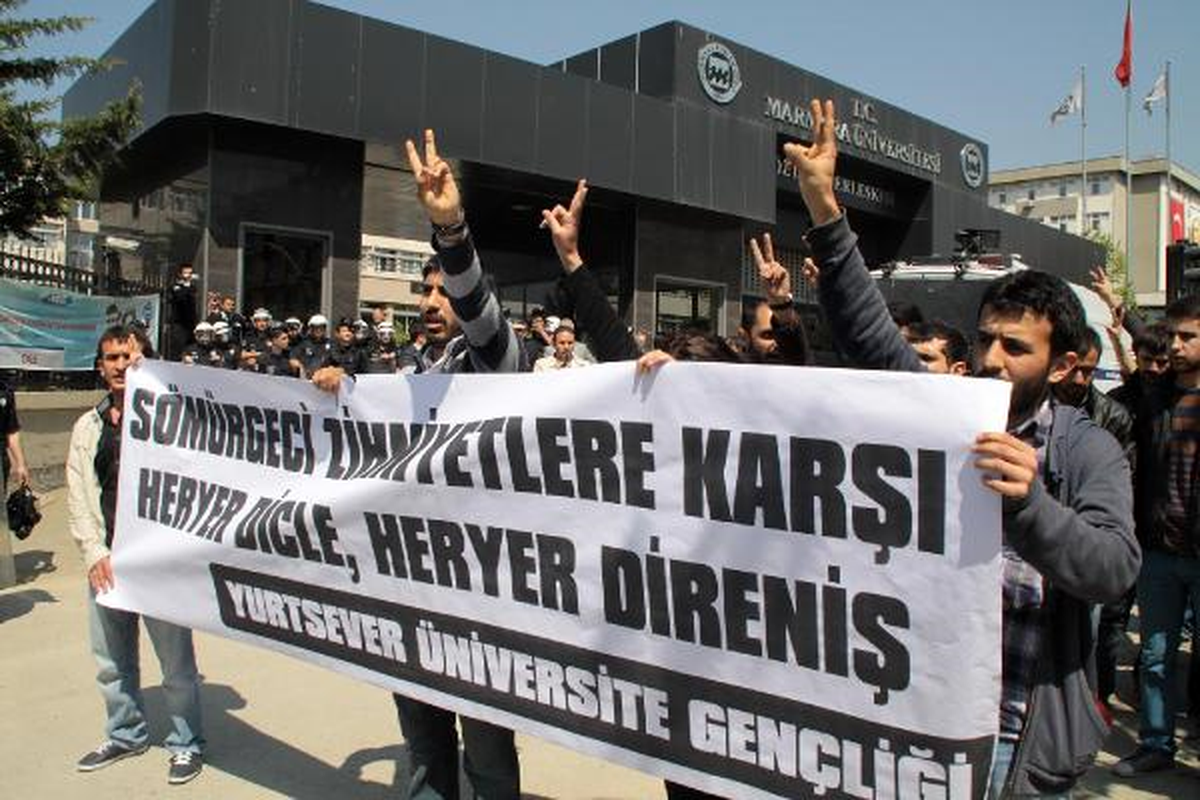 Marmara Üniversitesi\'nde Gerginlik
