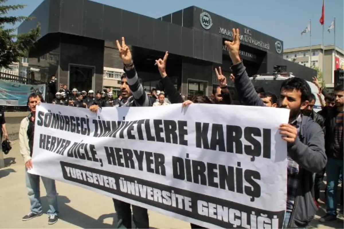 Marmara Üniversitesi\'nde Olay Çıktı