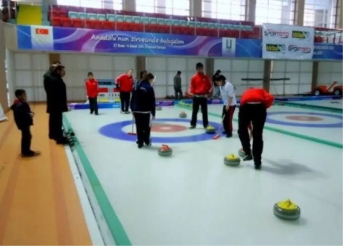 Narmanspor Curling Takımları Maç Saatini Bekliyor