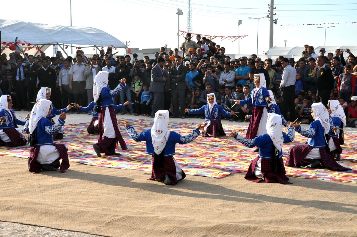 Suriyeli Çocuklar 23 Nisan Şenliklerinde Eğlendi