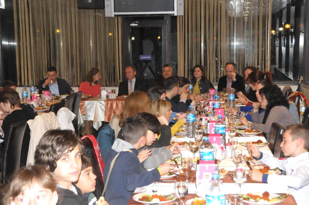 Yabancı Öğrenciler Deniz Kafe\'de