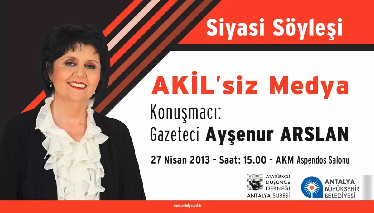 Akil'siz Medya Söyleşisi Yapılacak