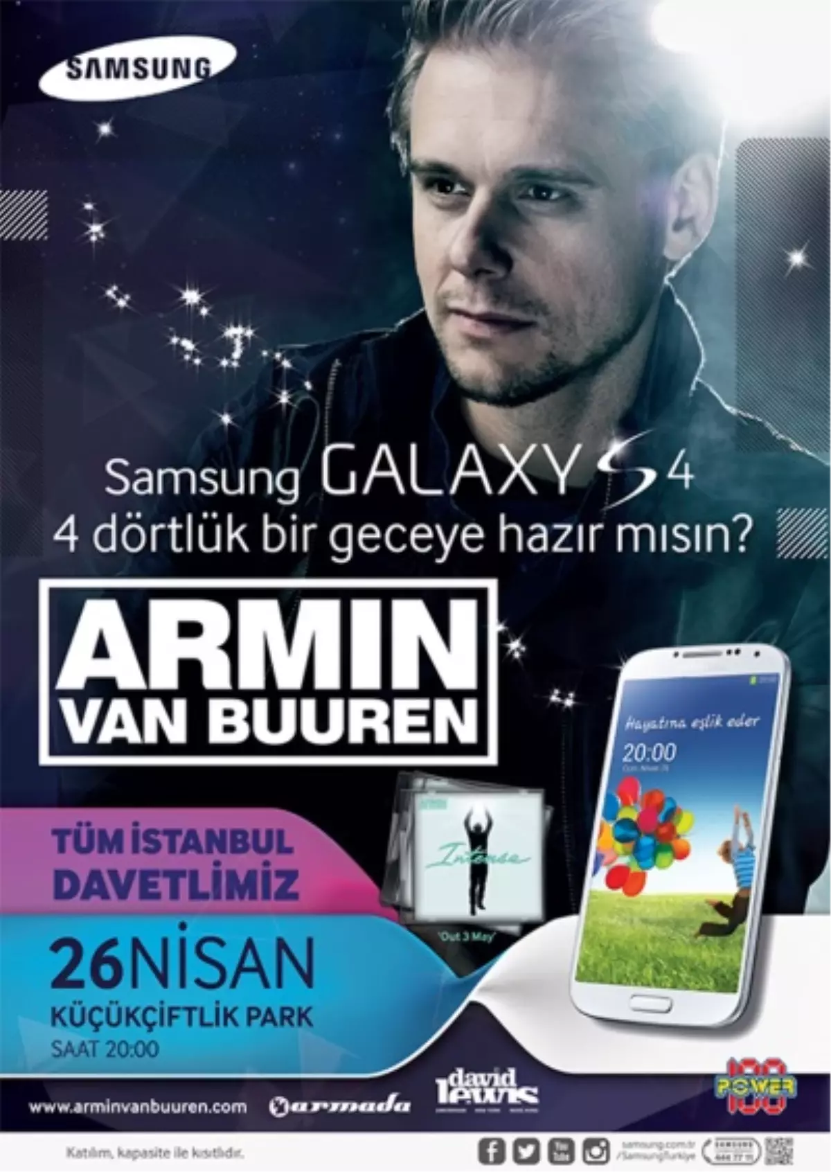 Buuren Samsung GALAXY S4 İçin İstanbul\'da