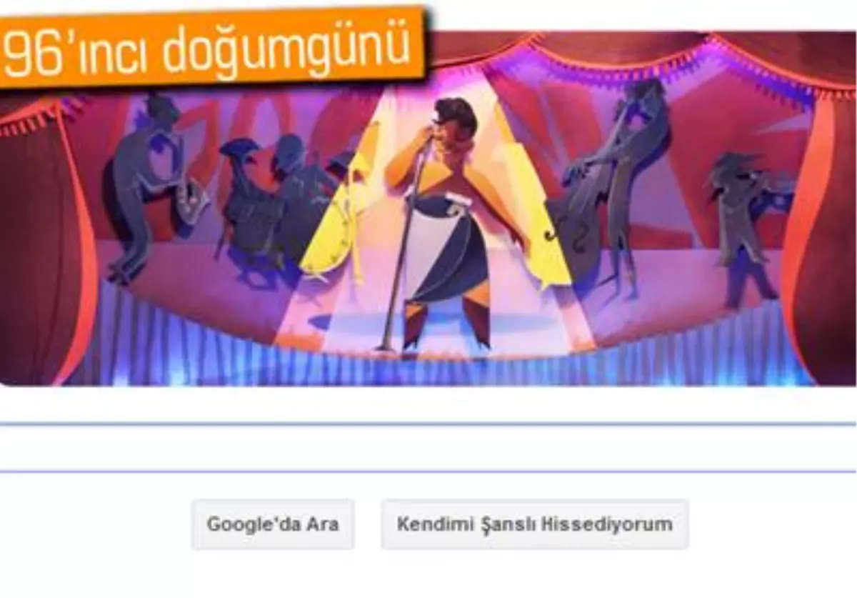 Google, Ella Fitzgerald\'ı Unutmadı