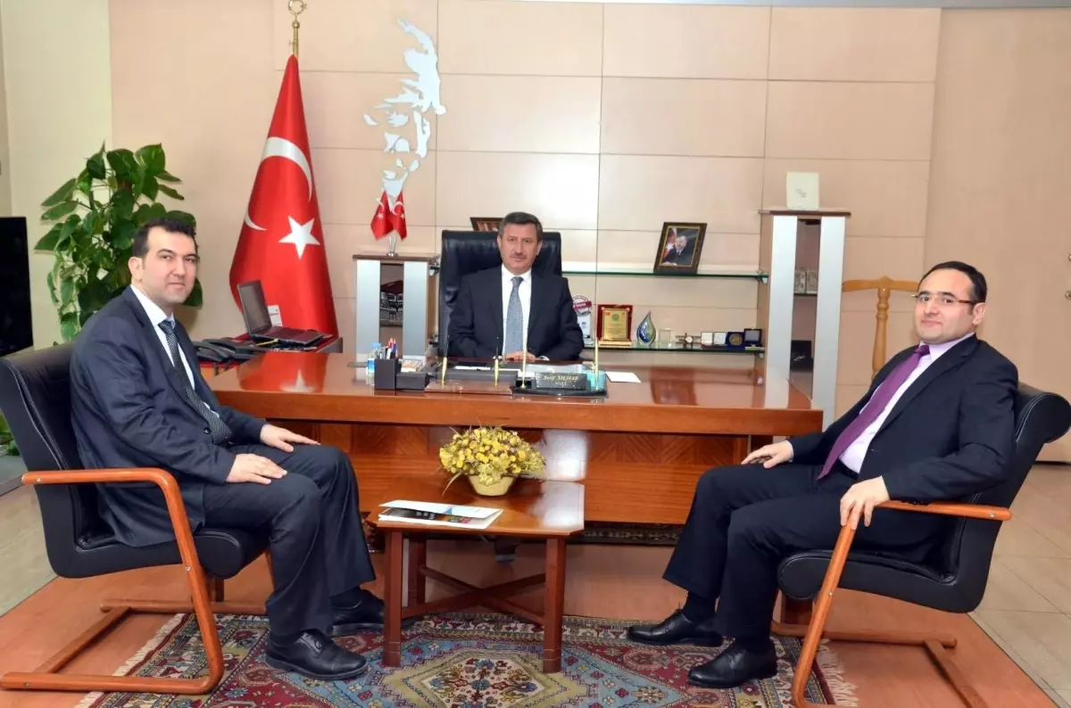 Kayserider, Vali Şerif Yılmaz\'ı Ziyaret Etti