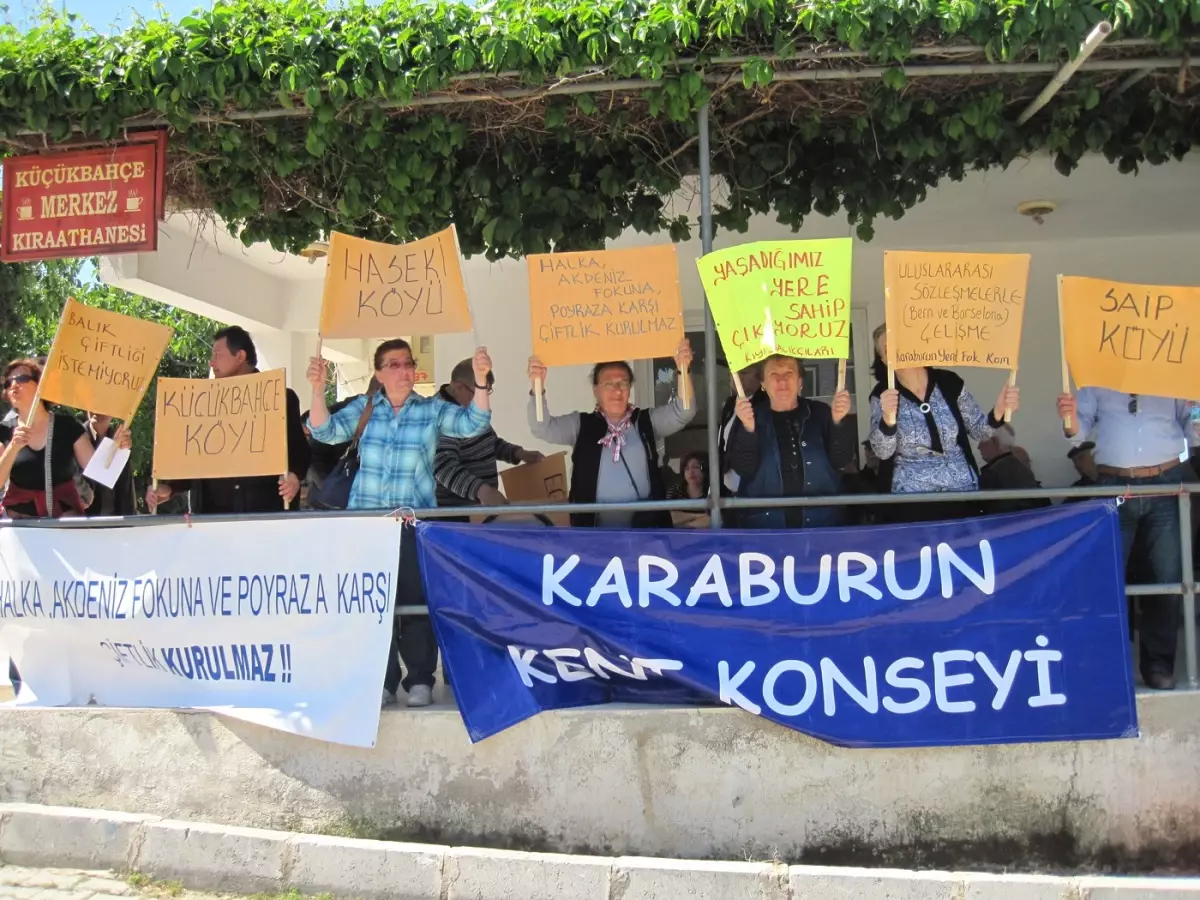 Küçükbahçe Köyü, Balık Çiftliğine Bir Kez Daha Dur Dedi