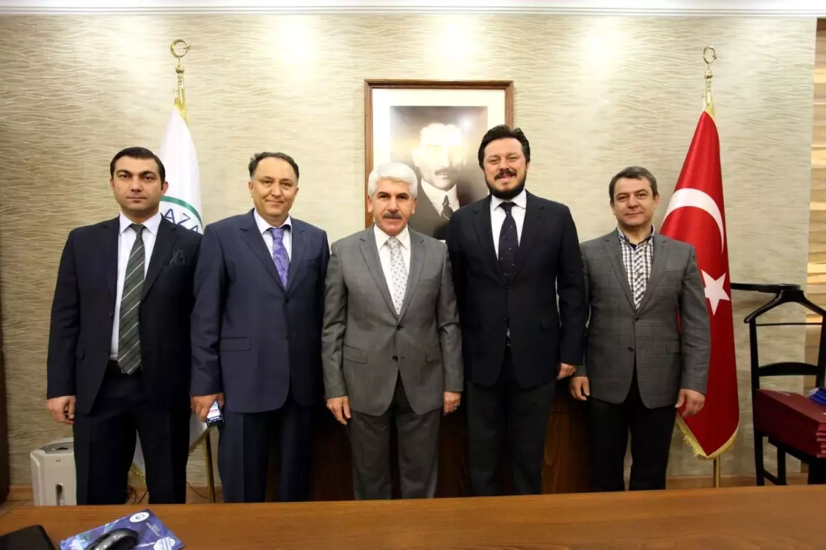 Nebi Hatipoğlu\'ndan Başkan Sakallı\'ya Ziyaret