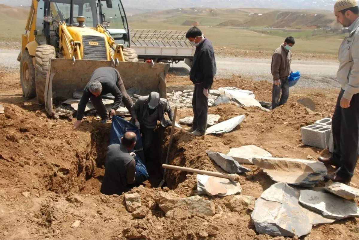 Ölü Bulunan Yabancı Şahıs Toprağa Verildi